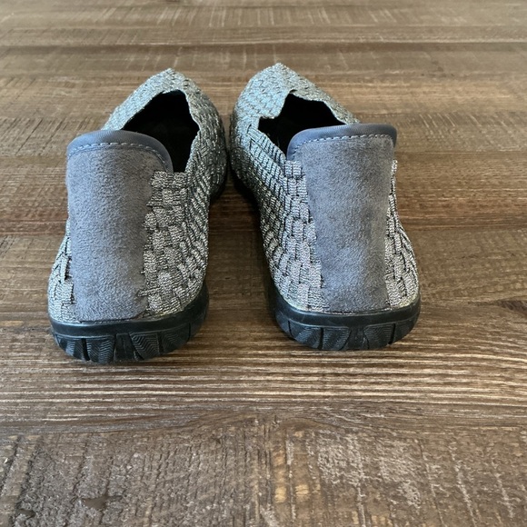 Corkys Women's Silver Woven Loafers - Picture 5 of 7